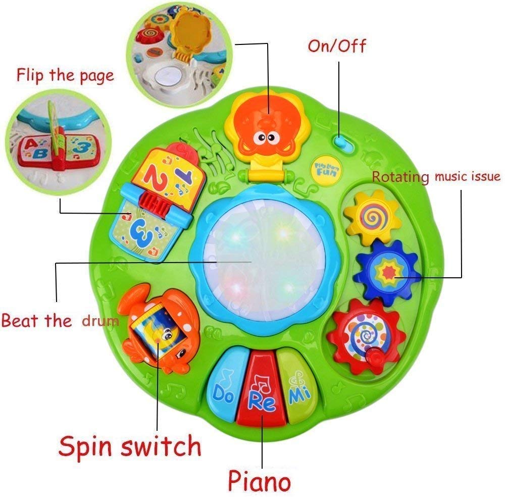 2in1 Toddlers Musical Activity Table