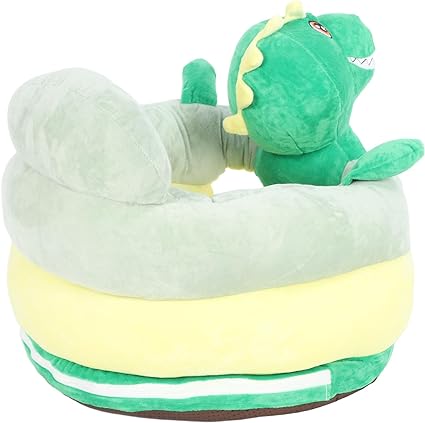 Dinosaur Design Fluffy Plush Sofa Seat For Babies