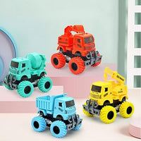 1Pc ABS Inertial Engineering Stunt Truck - Assortment