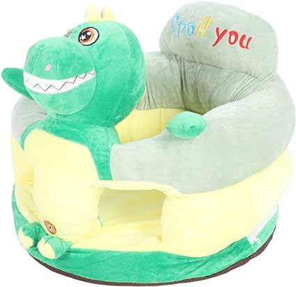 Dinosaur Design Fluffy Plush Sofa Seat For Babies
