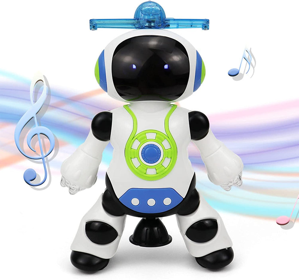 360°Body Spinning Dancing Robot with LED Lights