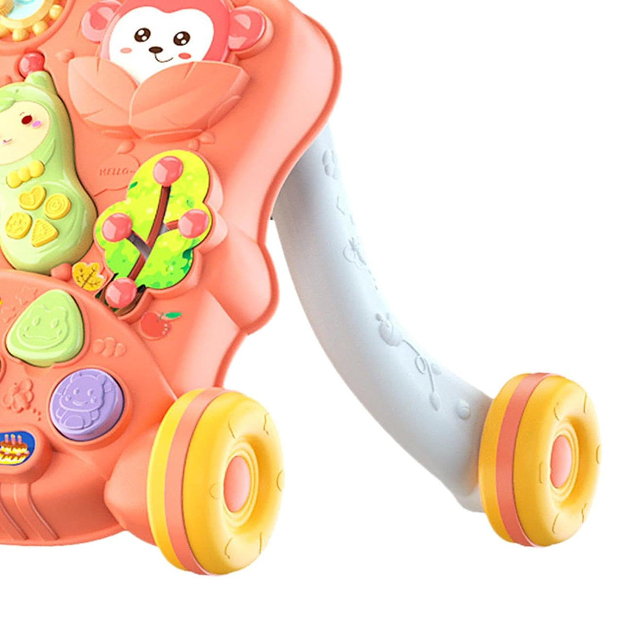 Multi-functional Baby Puzzle Activity Walker - Red