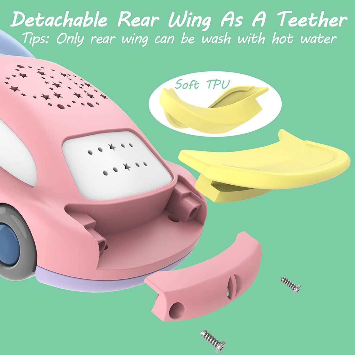 Baby Toy Car Phone with Star Projector