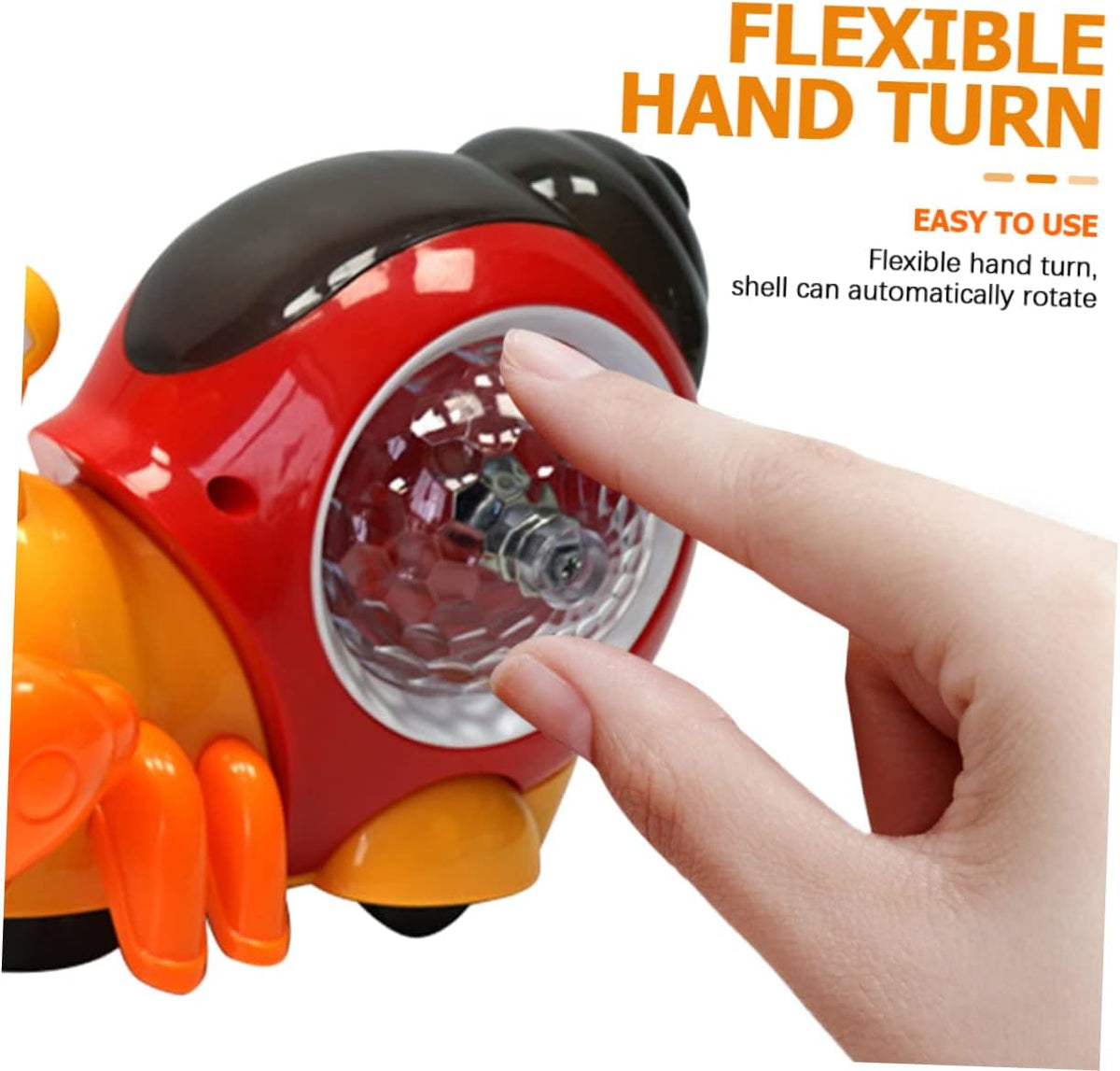 Electric Crawling Snail With 3D Lights & Music