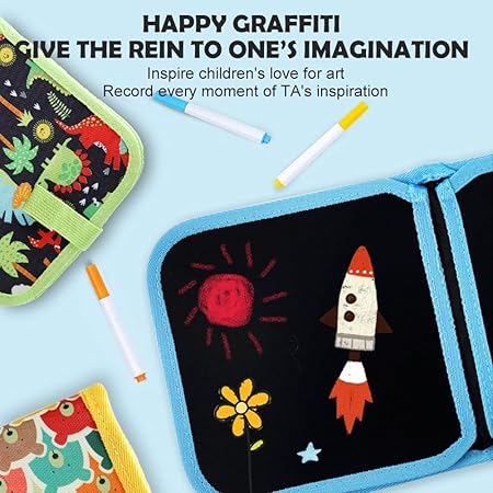 6 Exploration Pages Kids magic Drawing Book
