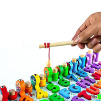 Wooden Multi-functional Preschool Learning Board