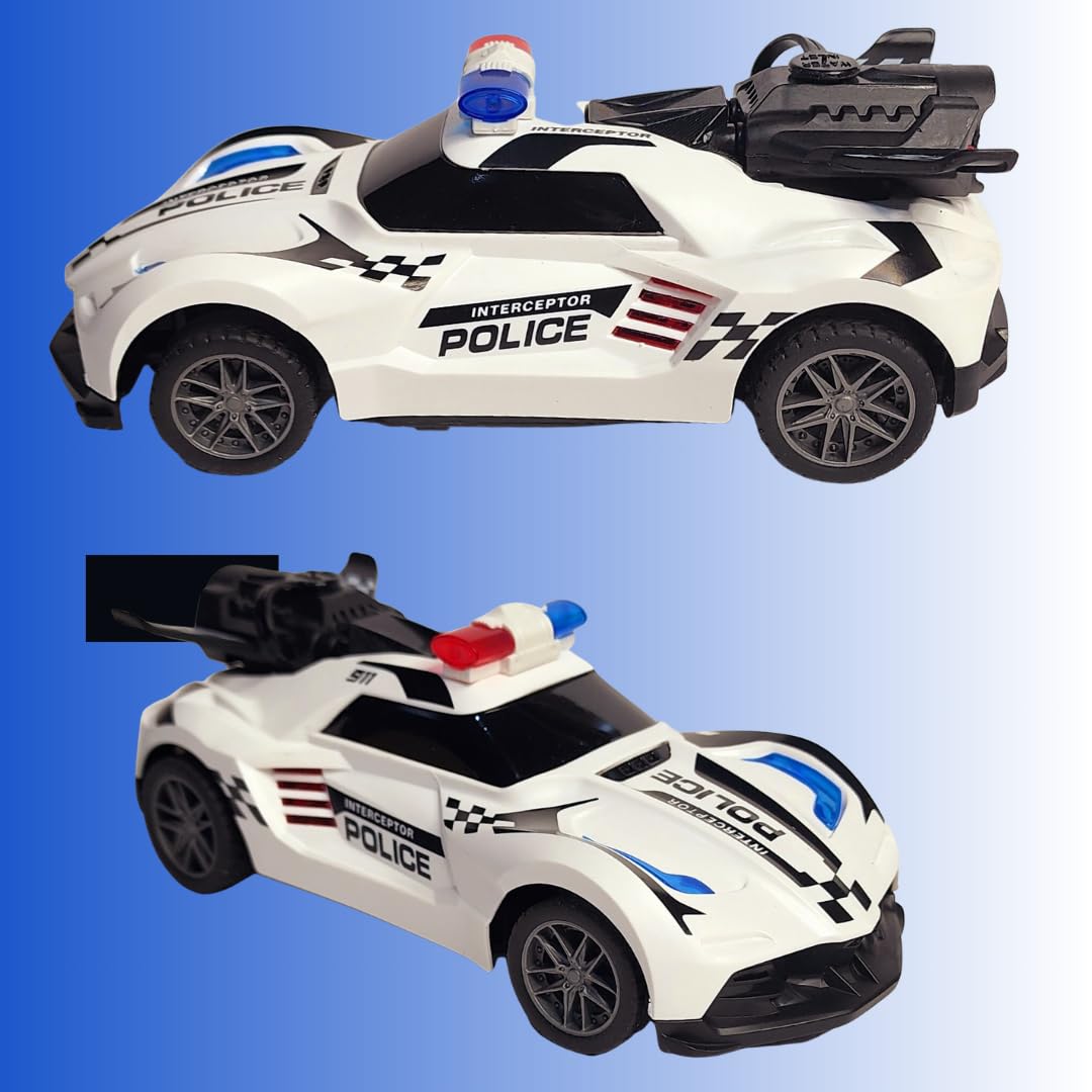1:20 RC Police Interceptor Spray Car