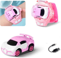 Pink Mini Alloy Watch Remote Control Car