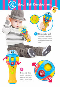 WinFun Lights 'N Sounds Mic For Kids