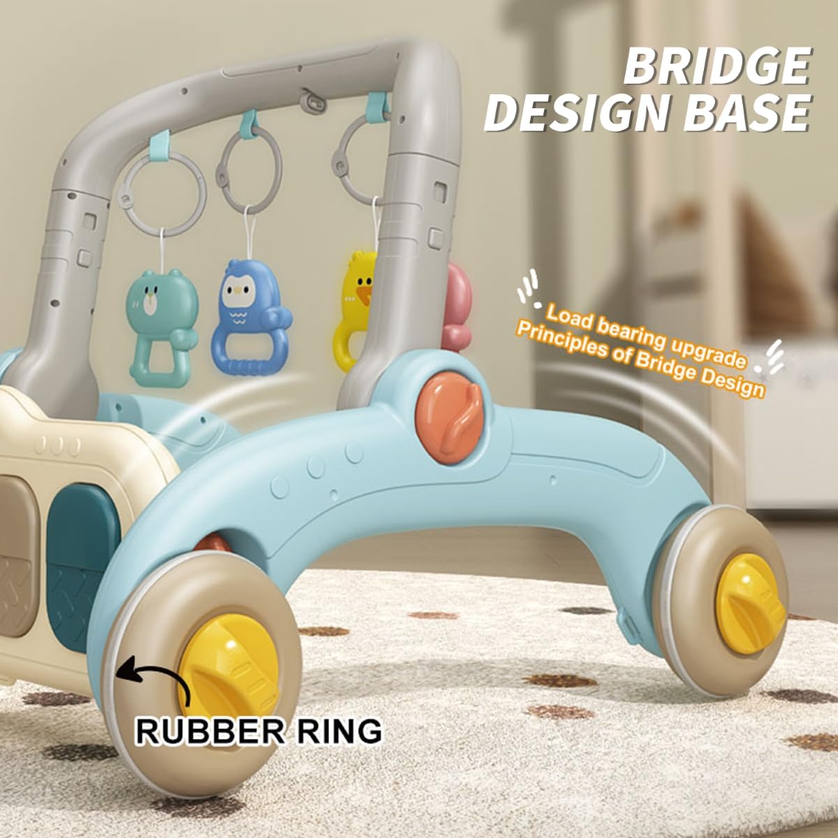 Multi-functional Baby Fitness Walker