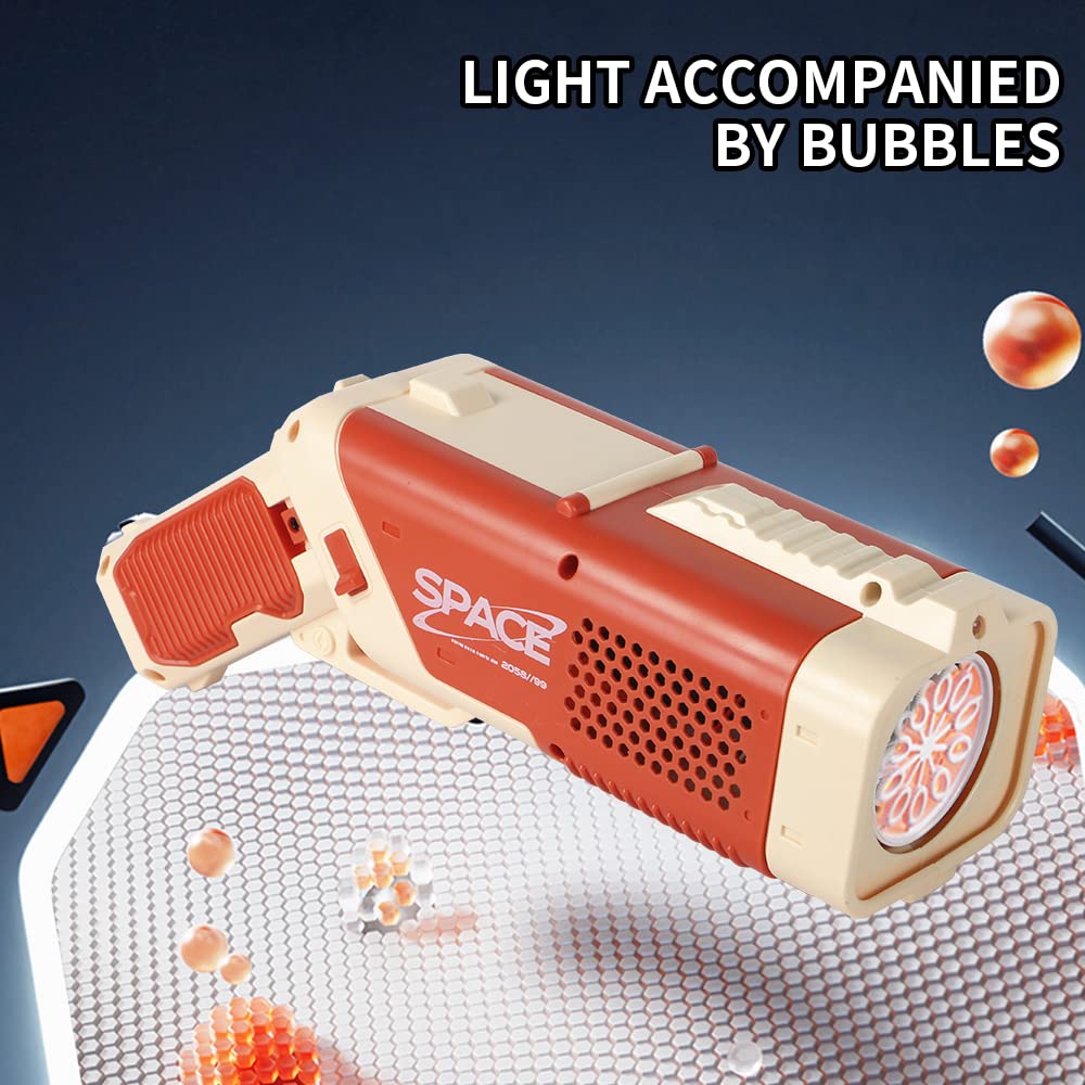 Space Tech Shoot Bubble Gun