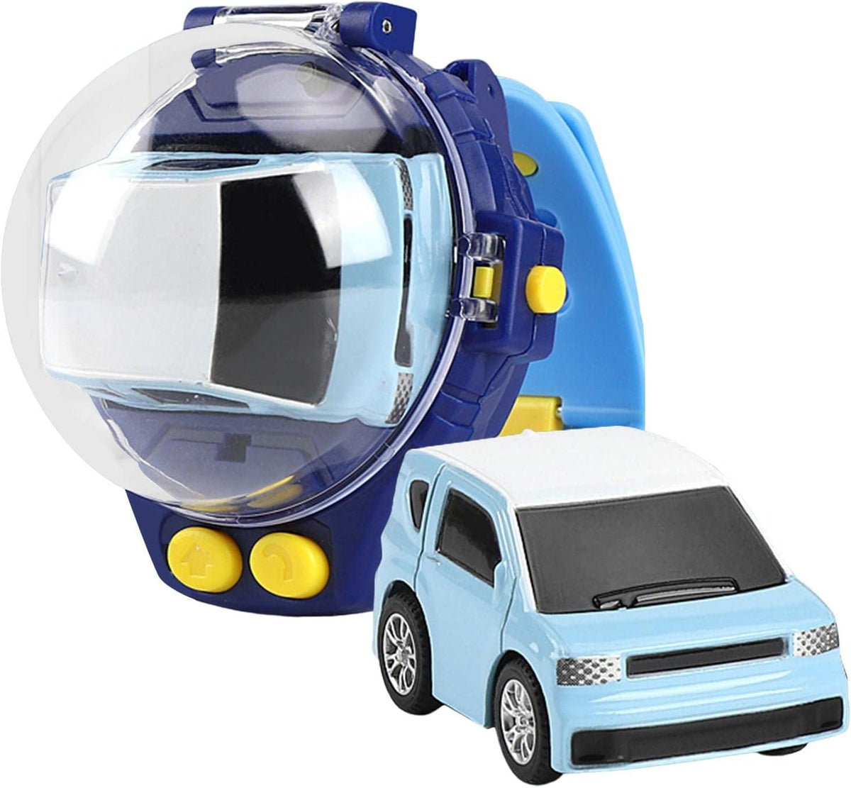 Wrist RC Alloy Car- Blue