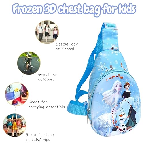 Mini Frozen 3D Shell Kids Sling Bag