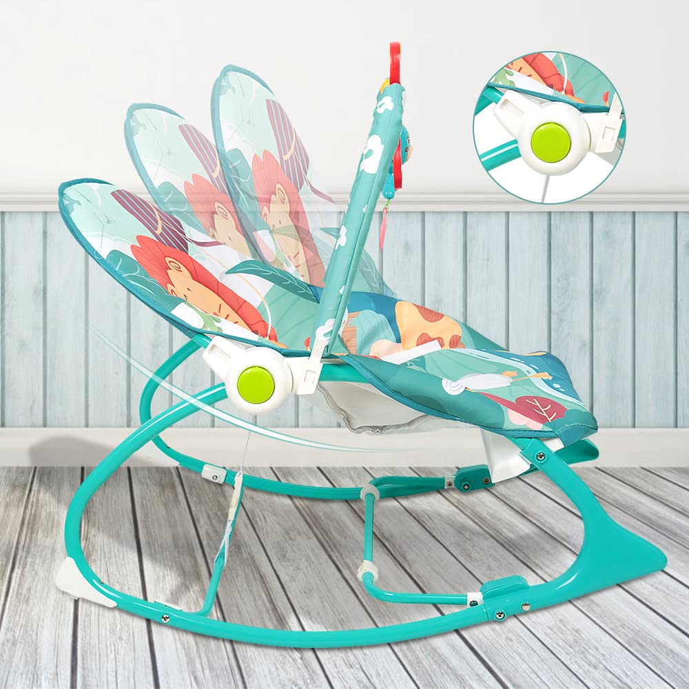 Infant To Toddler Animal Themed Baby Rocker