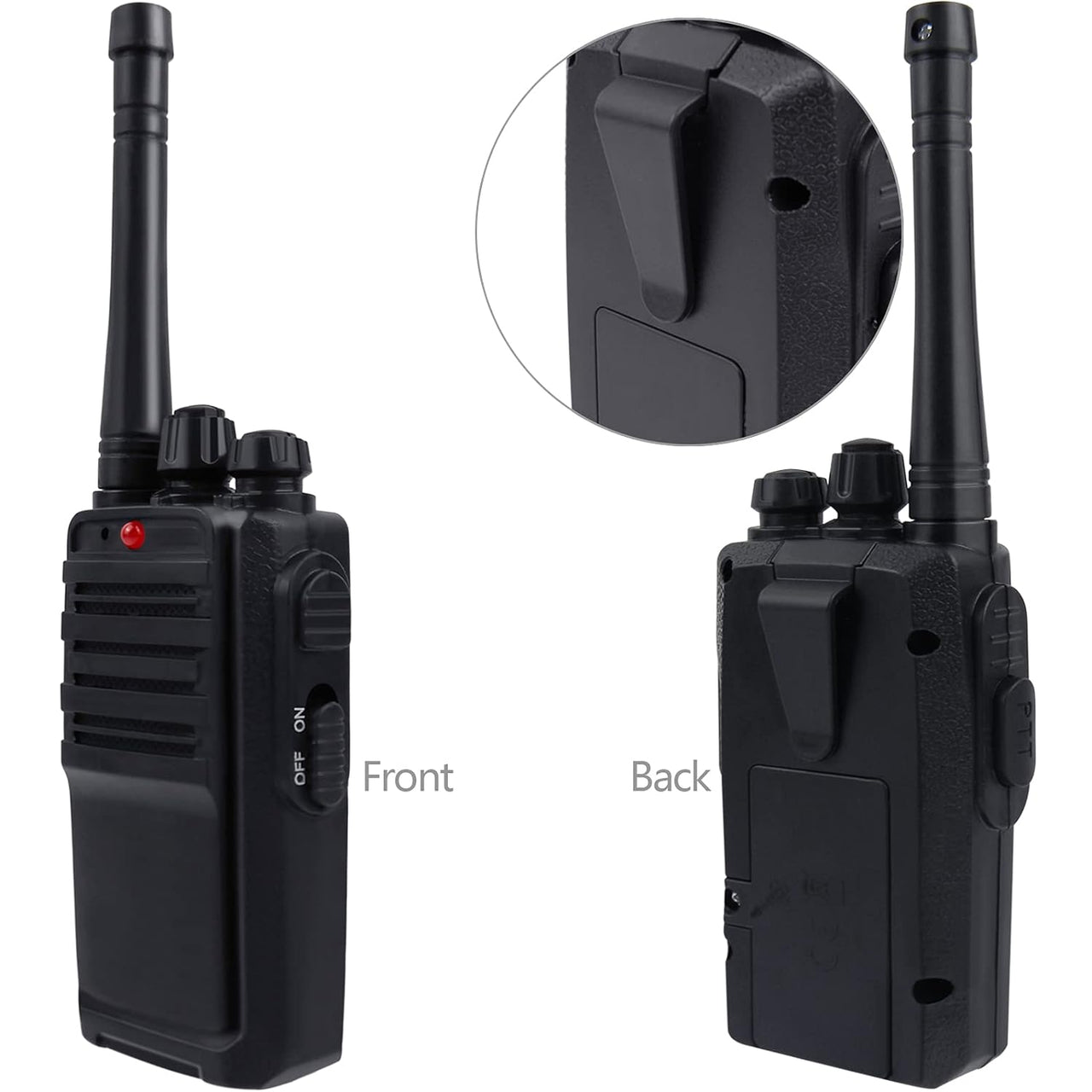 2Pcs Portable Efficient Call Walkie-Talkie