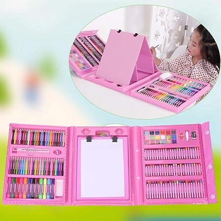 208Pcs Premium Unicorn Kids Super Mega Art Set