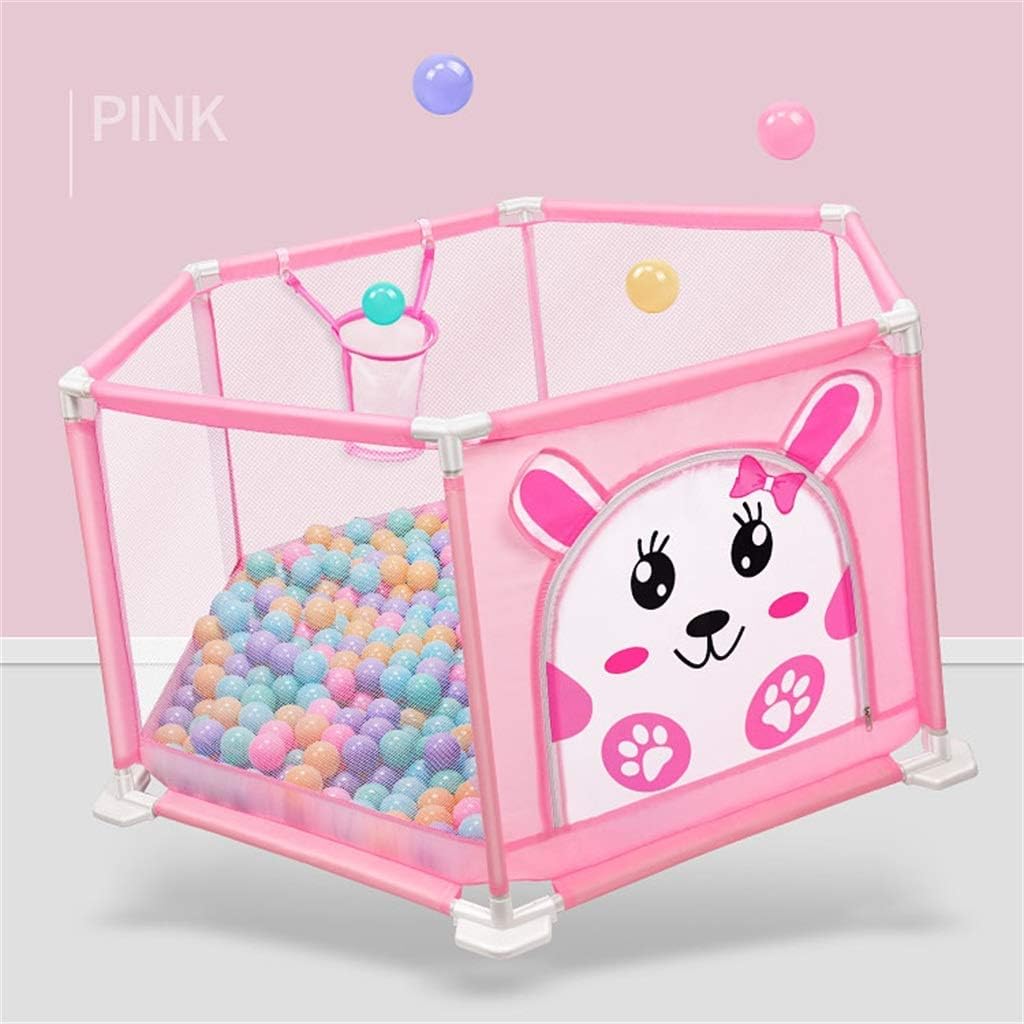 Adorable Child Safety Fence Play Pen With 50 Balls