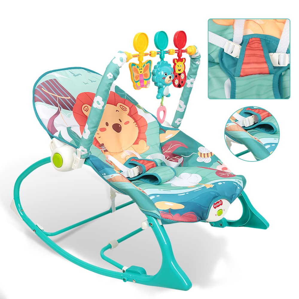 Infant To Toddler Animal Themed Baby Rocker