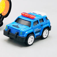6Pcs Mini Alloy Pullback Cars - Assortment