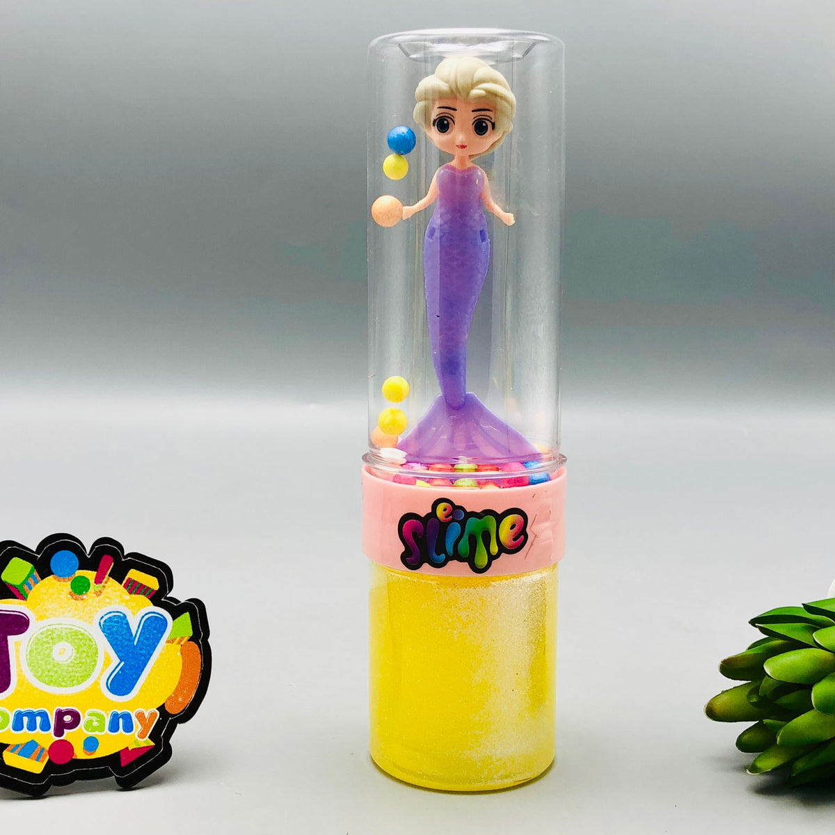 1Pc Mermaid Crystal Slime Mud Bottle