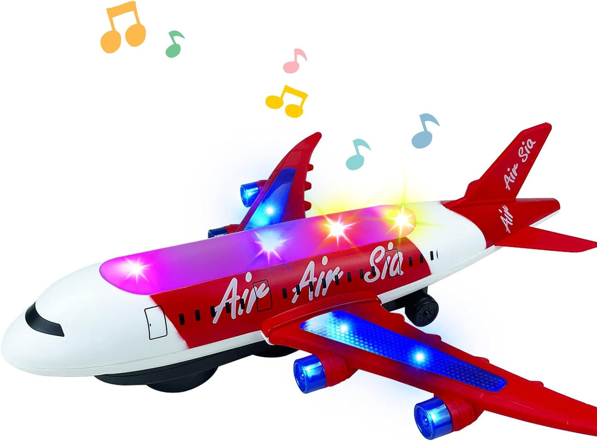 Battery Operated Airliner Toy With Light & Sound
