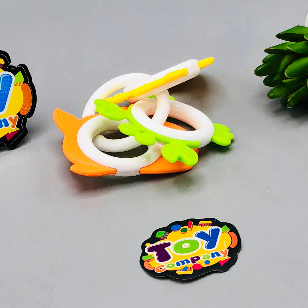 9Pcs Premium Baby Teether & Rattles Set