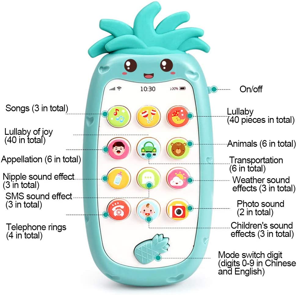 Pineapple Shape Simulated Mobile Phone
