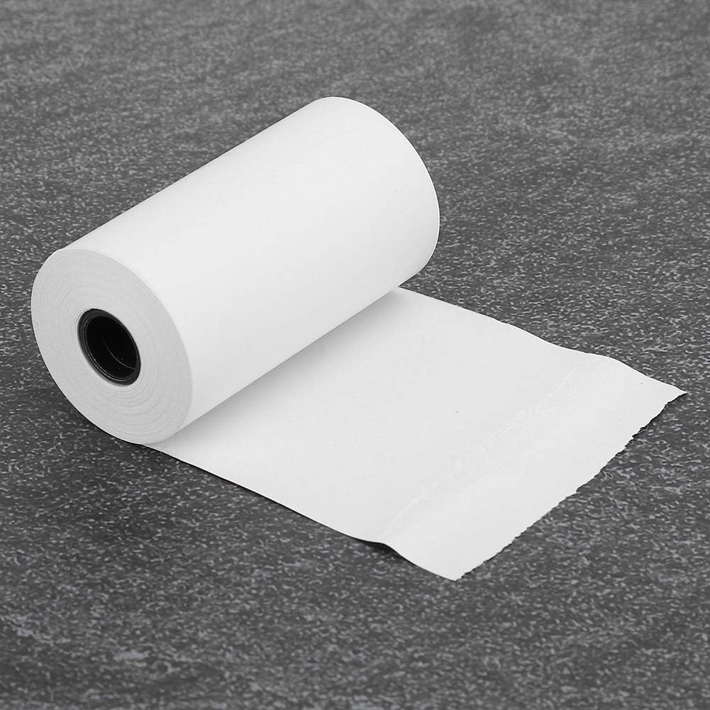 3Pcs Thermal Printer White Paper Rolls