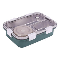 Thumbnail for Stainless Steel 3 Grid With Bowl Lunch Box