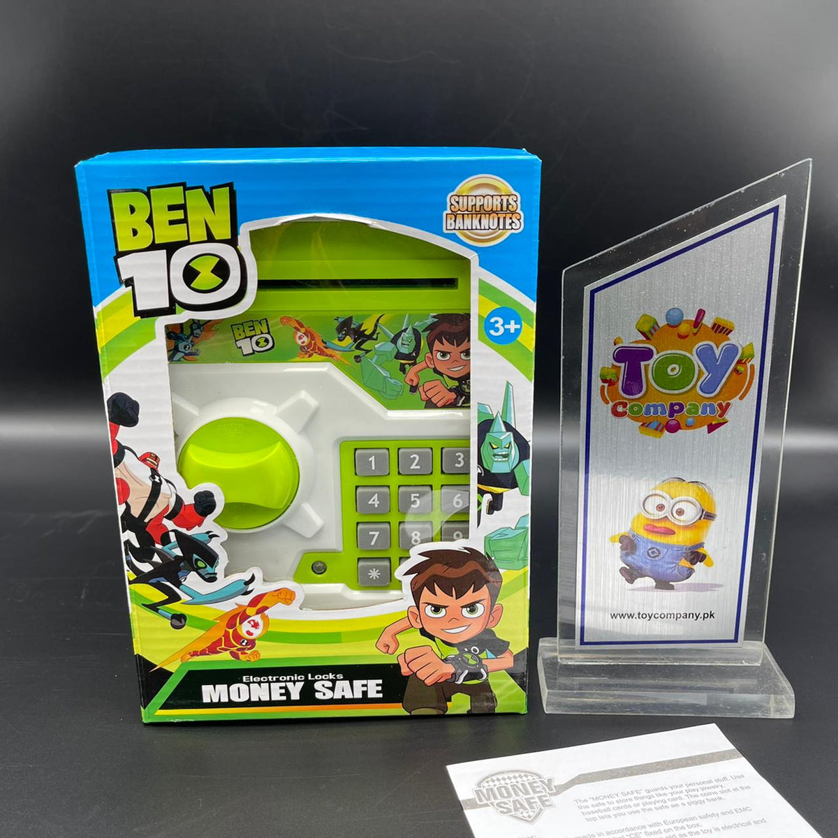 Piggy Bank Money Safe ATM - Ben 10