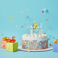 Number 0 Crown Designed Birthday Candle