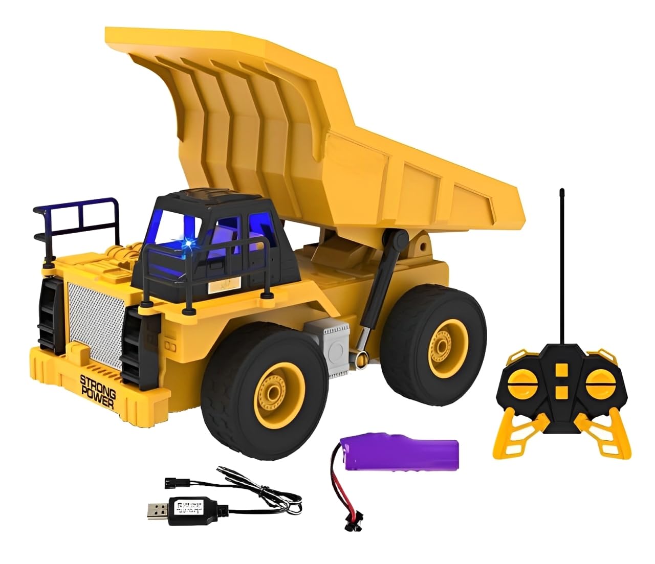40MHz Remote Control Dumper With Lights
