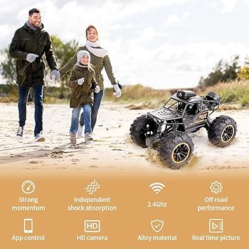 RC HD Camera Alloy Climbing Off-Road Vehicle