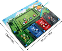 Kids Wooden Garbage Sorting Magnetic Pen Game