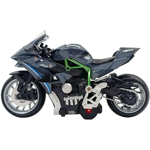 1:12 Mini Diecast Kawasaki Model Bike