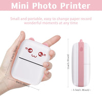 Mini Portable Bluetooth Connectivity Thermal Printer