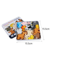 Toddlers Premium Farm Themed Solid Puzzle