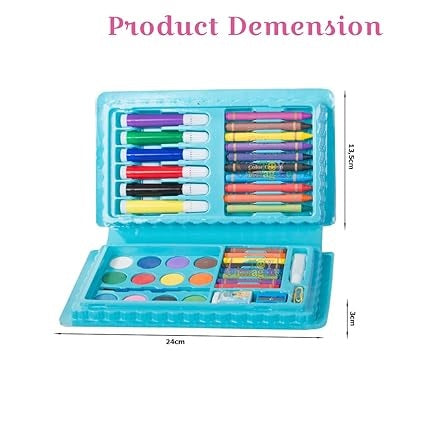 42Pcs Drawing & Painting Art Box For Boys - Assortment