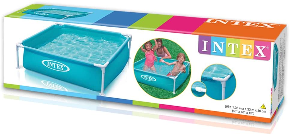 Intex Metal Frame Pool - 48” x 48” x 12”