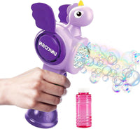 Battery Operated Unicorn Colorful Bubble Wand