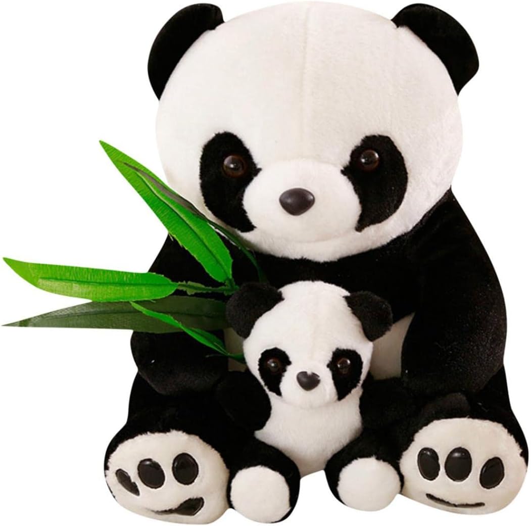 12* Inches Premium Panda With Baby Stuff Toy