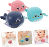 3Pcs Sea World Dolphin Bath Toy