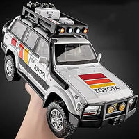 1:24 Diecast Land Cruiser LC80 Model Car
