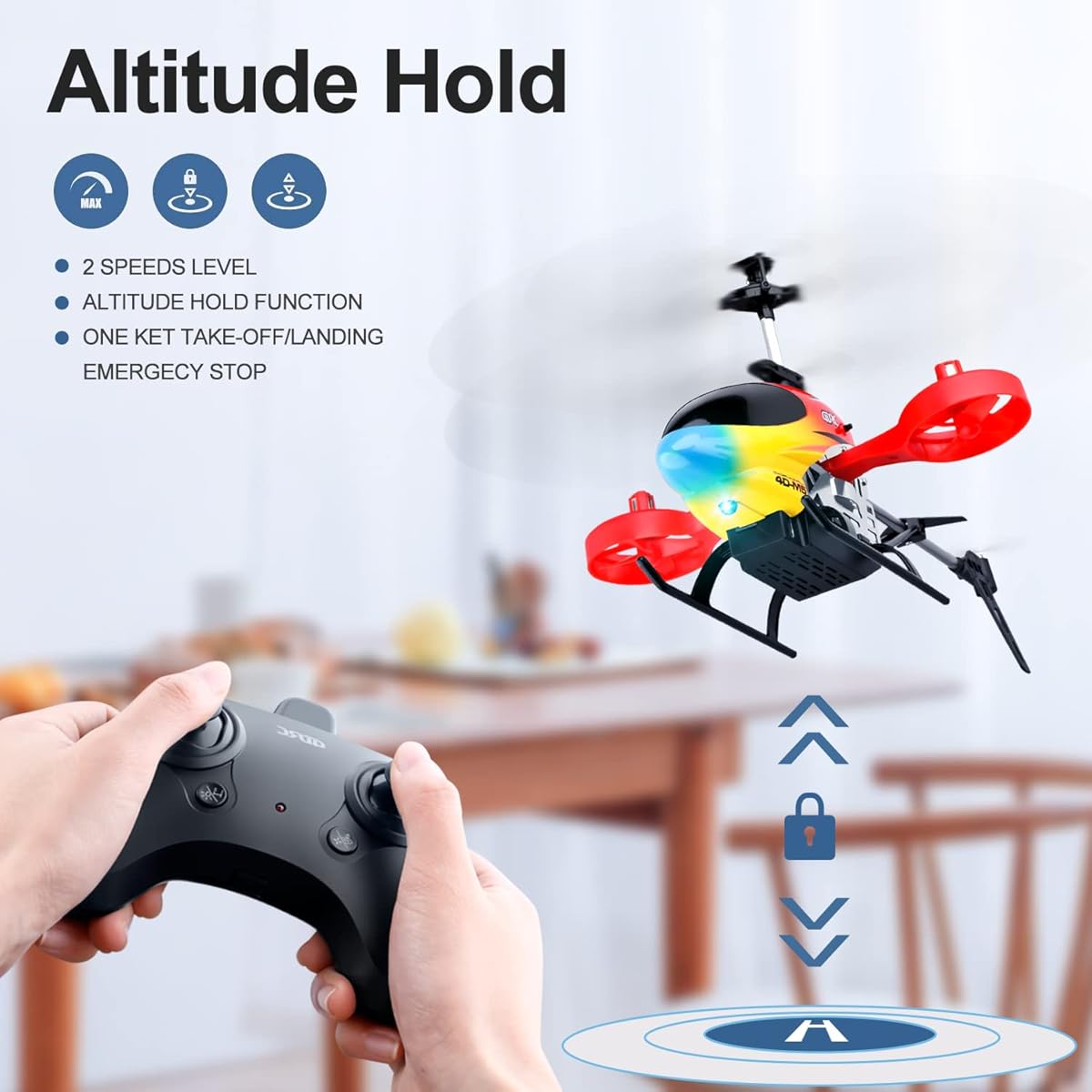 2.4GHz RC Altitude Hold Flying Helicopter