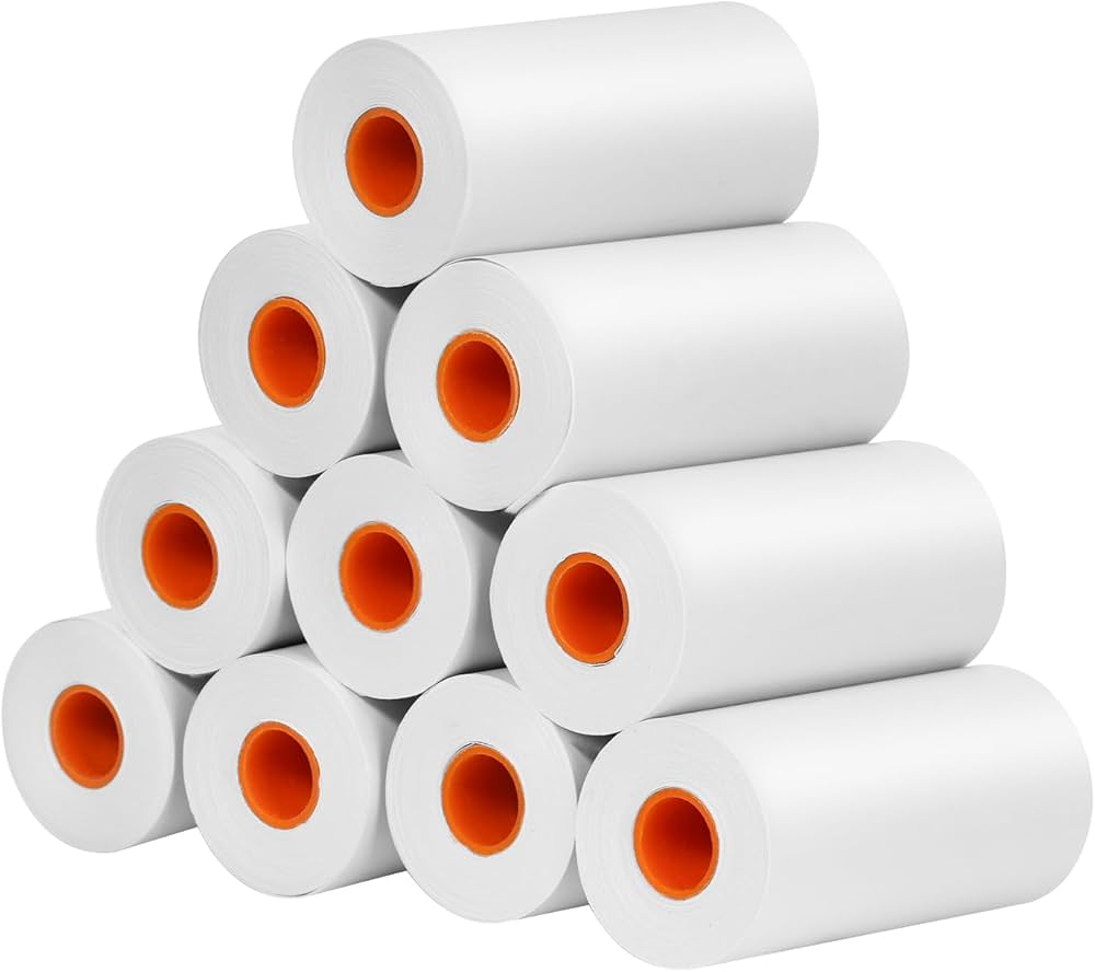 5Pcs Colorful Camera Thermal Printer Paper Rolls