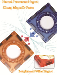 49Pcs Magic Light Magnetic Blocks