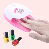 2in1 Realistic Nail Glam Salon With Dryer