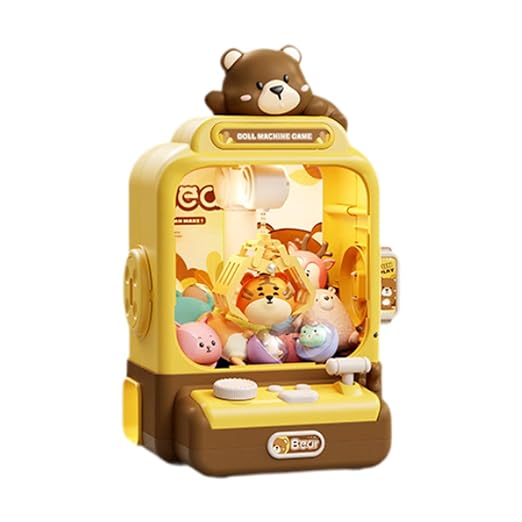 Kids Battery Operated Bear Themed Claw Machine