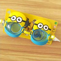 Kids Silicon Adjustable Swimming Goggles - Assortment