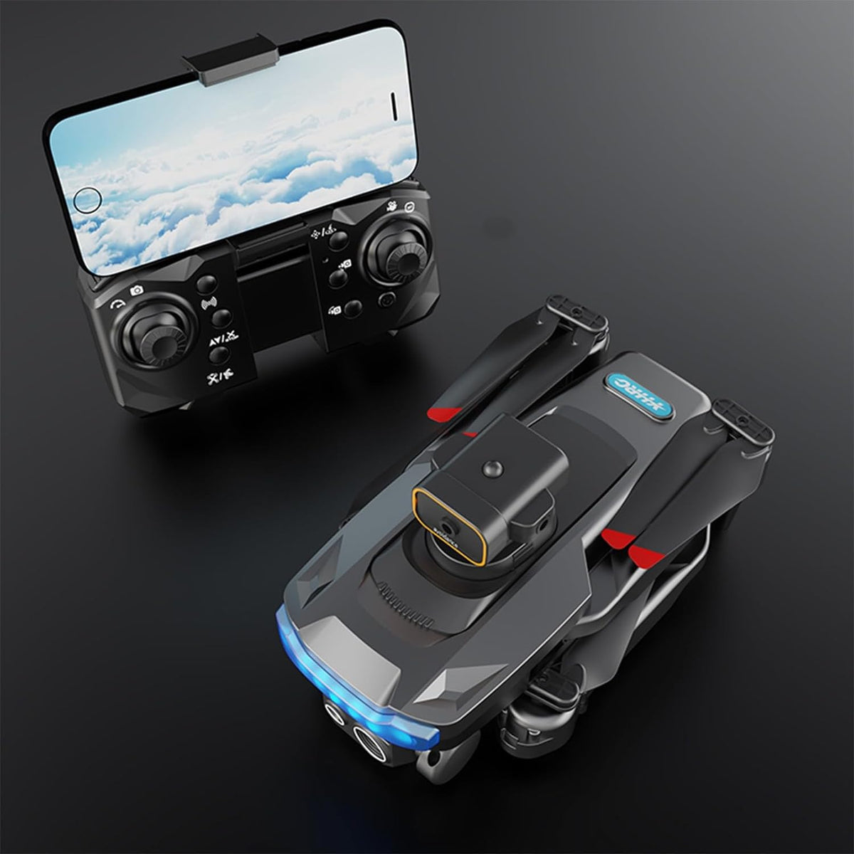 P15 Pro RC Drone With 8K HD Dual Cameras